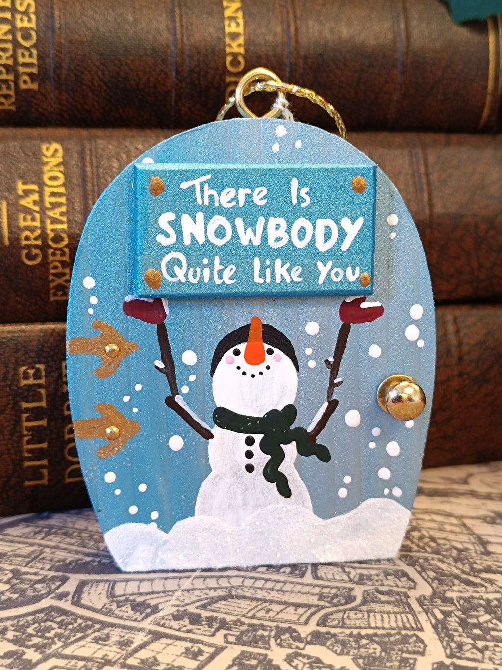 Premium Rustic Wooden Hand-crafted Christmas Tree Decoration Gift Made In Yorkshire
