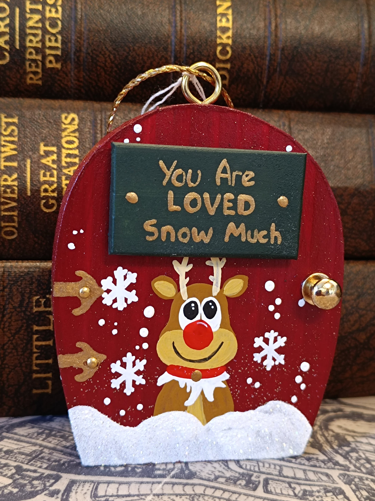 Premium Rustic Wooden Hand-crafted Christmas Tree Decoration Gift Made In Yorkshire
