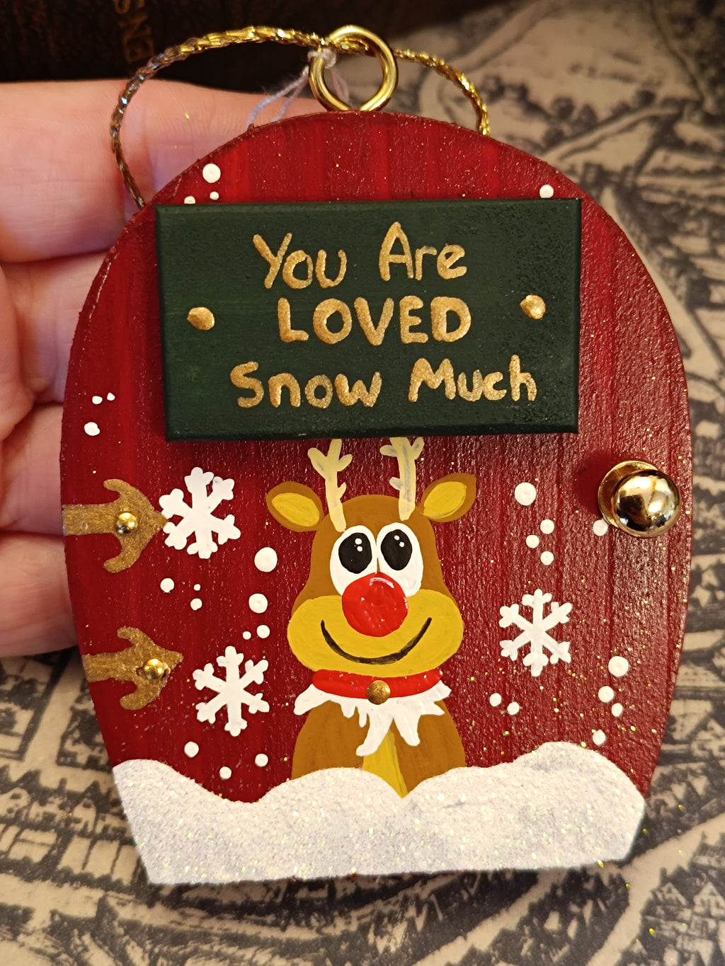 Premium Rustic Wooden Hand-crafted Christmas Tree Decoration Gift Made In Yorkshire