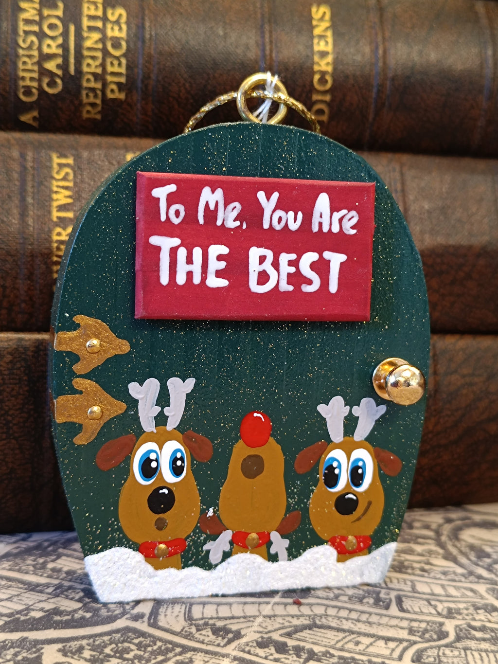 Premium Rustic Wooden Hand-crafted Christmas Tree Decoration Gift Made In Yorkshire