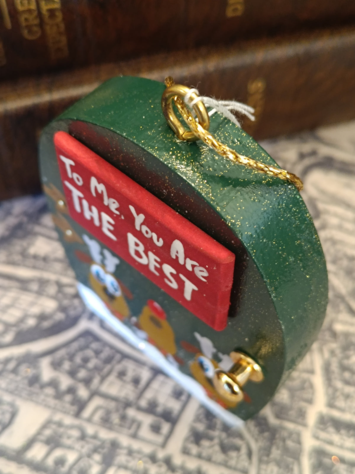 Premium Rustic Wooden Hand-crafted Christmas Tree Decoration Gift Made In Yorkshire