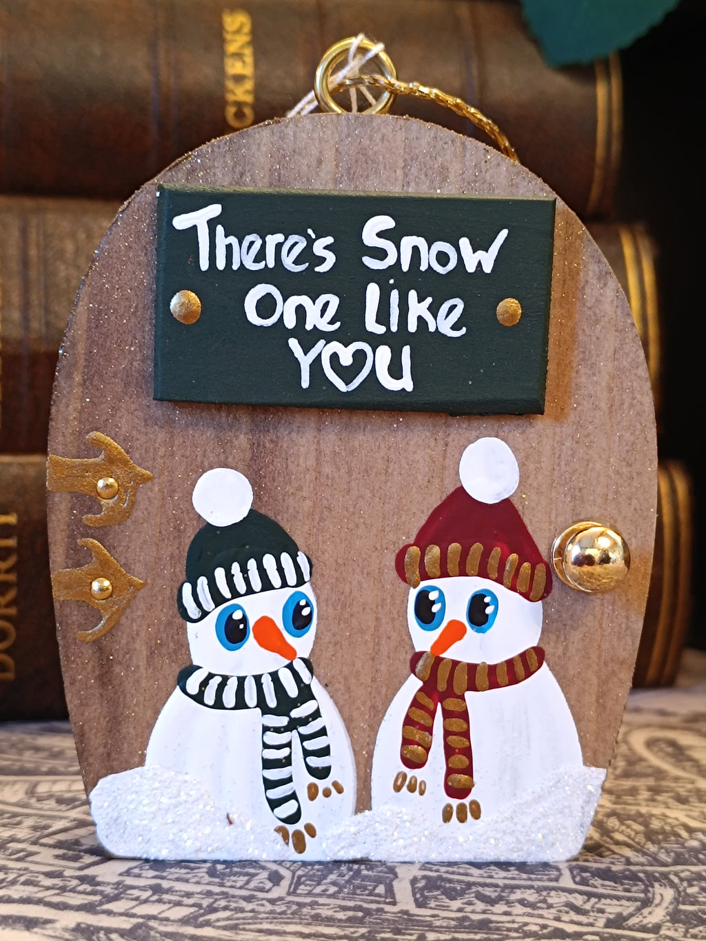 Premium Rustic Wooden Hand-crafted Christmas Tree Decoration Gift Made In Yorkshire
