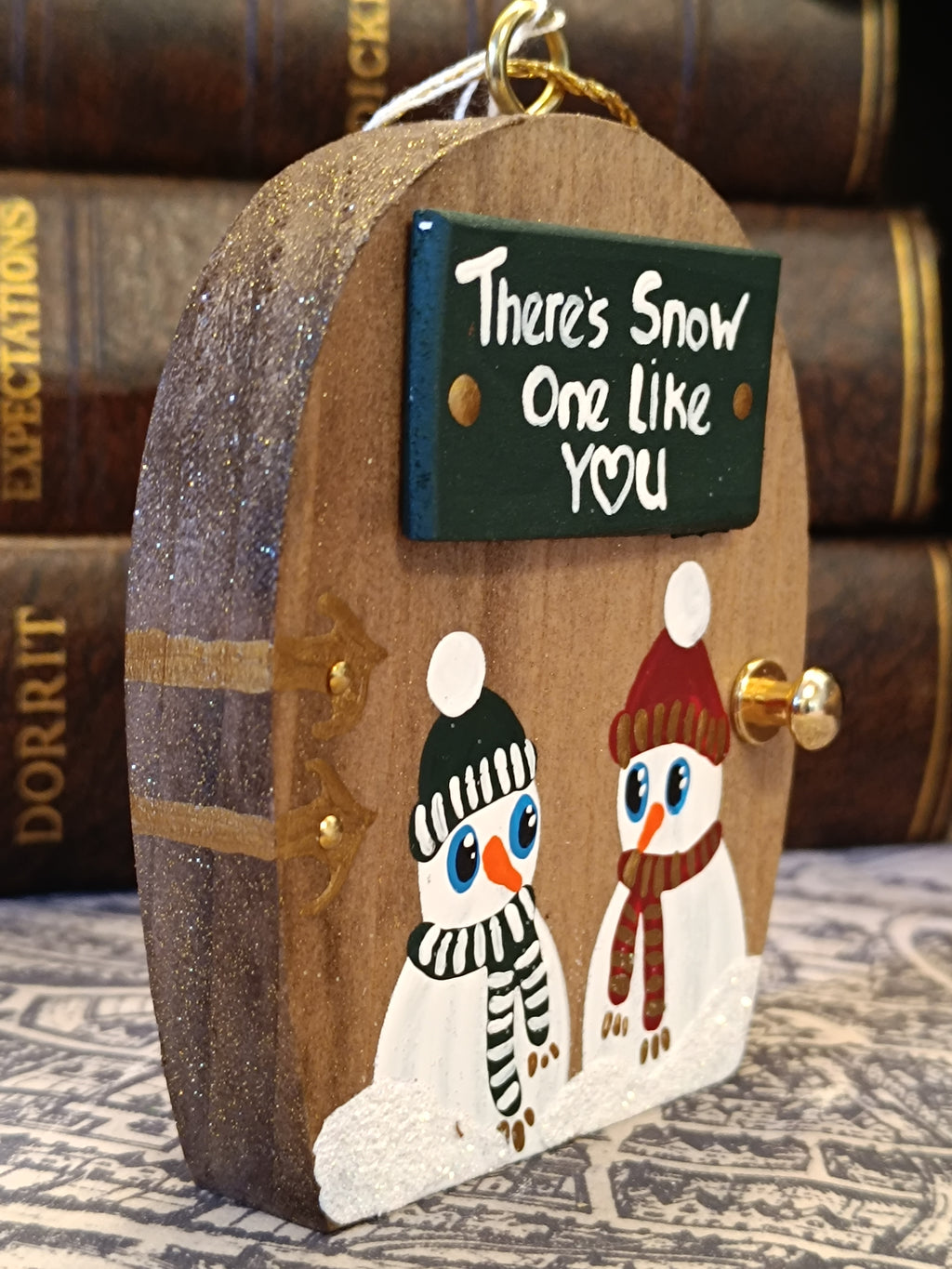 Premium Rustic Wooden Hand-crafted Christmas Tree Decoration Gift Made In Yorkshire