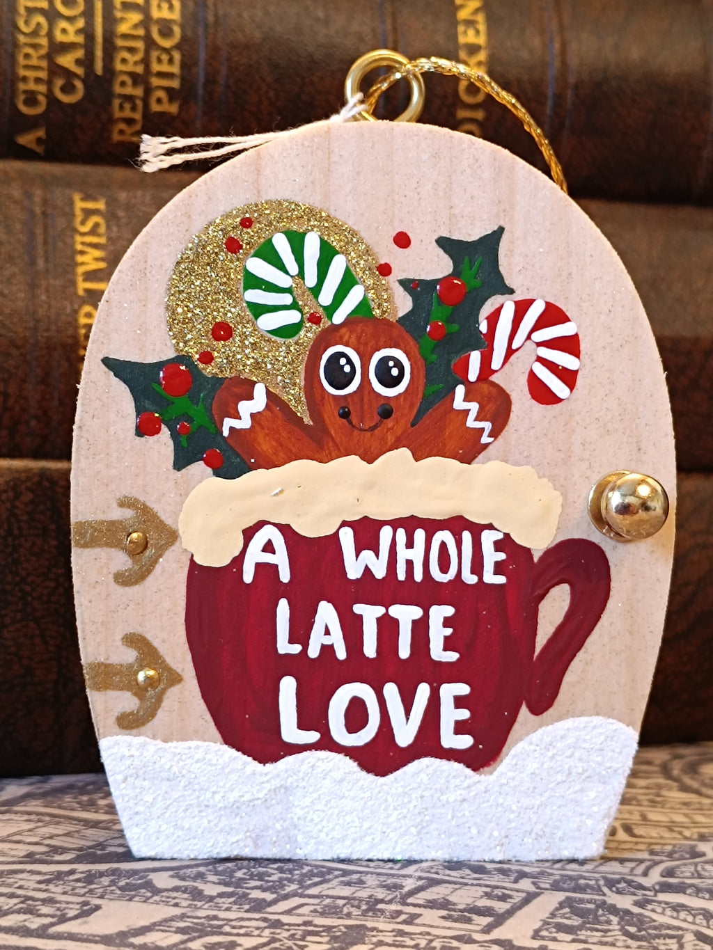 Premium Rustic Wooden Hand-crafted Christmas Tree Decoration Gift Made In Yorkshire