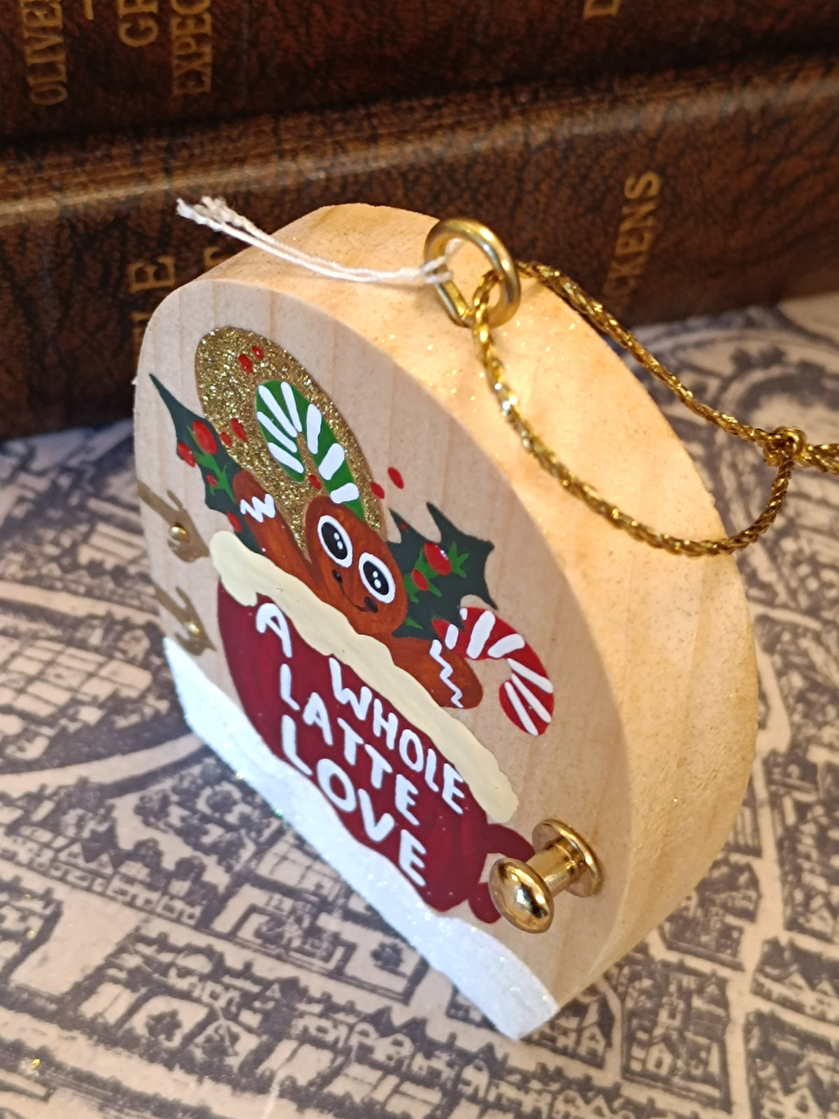 Premium Rustic Wooden Hand-crafted Christmas Tree Decoration Gift Made In Yorkshire