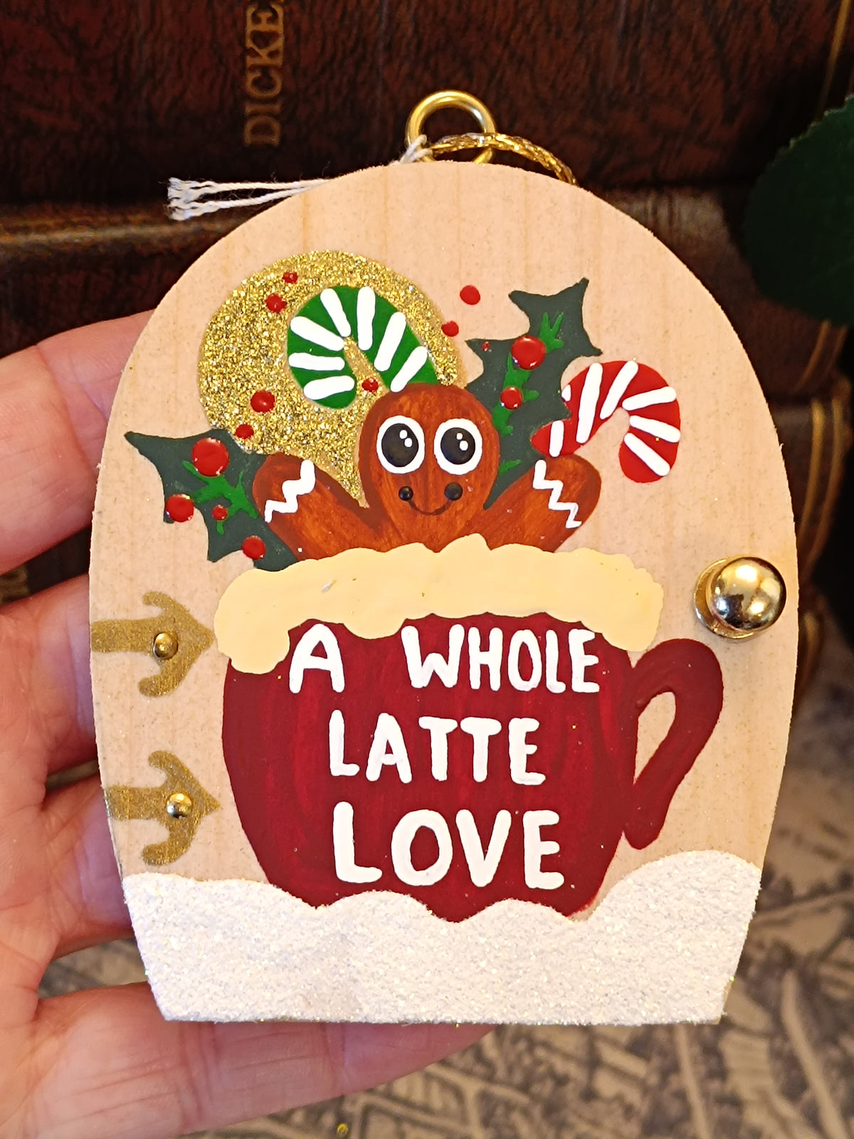 Premium Rustic Wooden Hand-crafted Christmas Tree Decoration Gift Made In Yorkshire